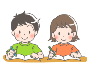 勉強する子ども